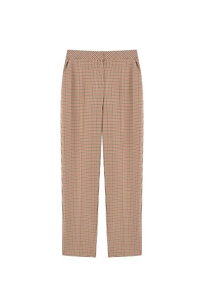 Machka Hose mit Hahnentrittmuster