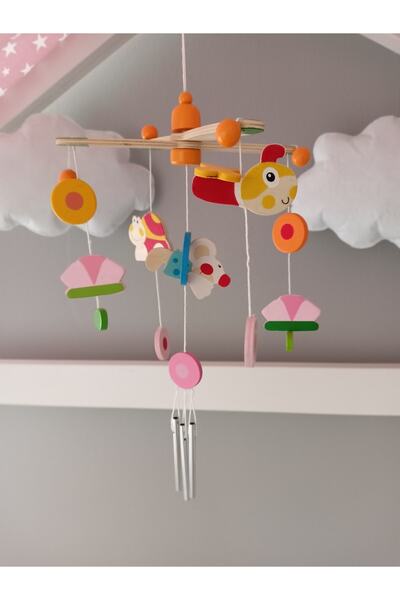 BalıkHediyelik Bebek Beşik Süsü Dönence –organik Dekorasyon Montessori