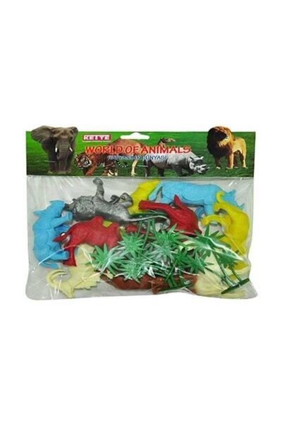 Ercan Oyuncak Poşette Orman Hayvanları Figür Oyuncak