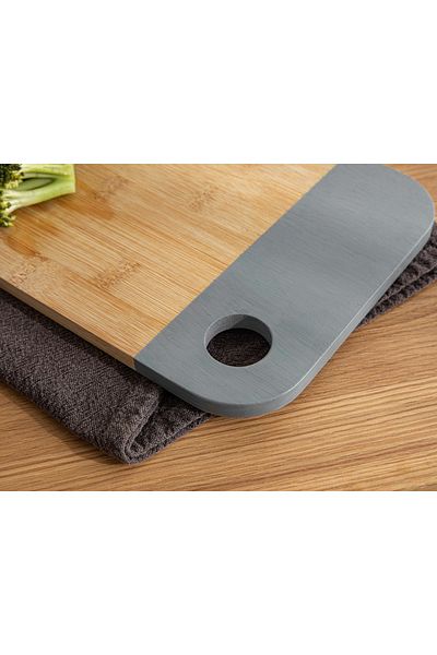 English Home Peony Bamboo Cutting Board 25x18 Cm Gray