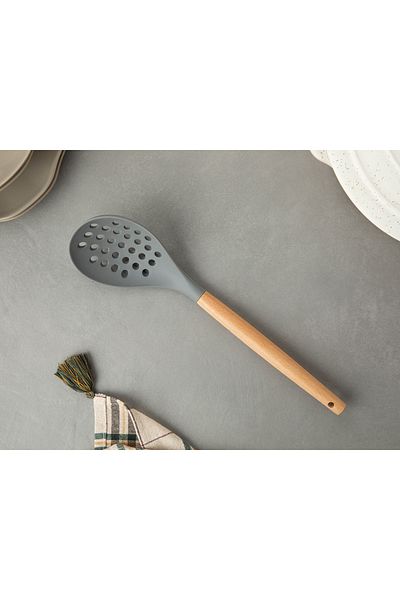 English Home Liana Silicone Colander 32 Cm Gray