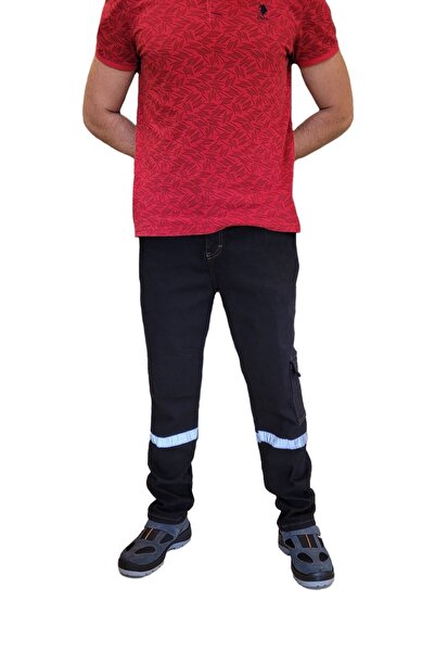 Likralı Kot Iş Pantolonu -likralı-kot