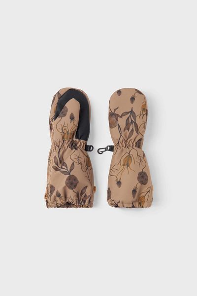 Lil' Atelier Handschuhe - Braun - Casual