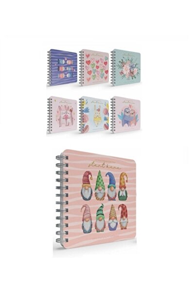 Gıpta Start Spiral Hard Cover Start 16x16 100 YpDotted