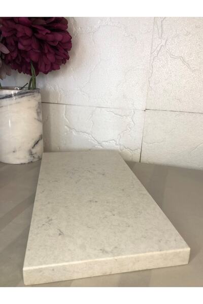 ASKAYA MERMER وعاء تقديم من الرخام الطبيعي