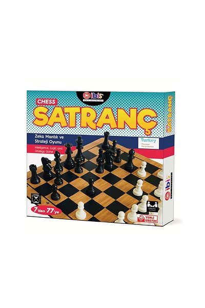 ibis oyuncak Wooden Chess