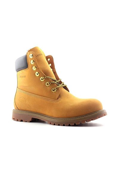 Hammer Jack 1101 G Водоустойчиви кожени унисекс ботуши, жълти, с нубук