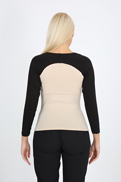 ModaCanel Bolero Απλό μαύρο μακρυμάνικο Bolero γυναικεία χιτζάμπ εσωτερικά με μπολερό