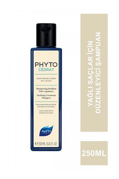 Phyto Cedrat 250 ml Oily Sebum Regulating Shampoo