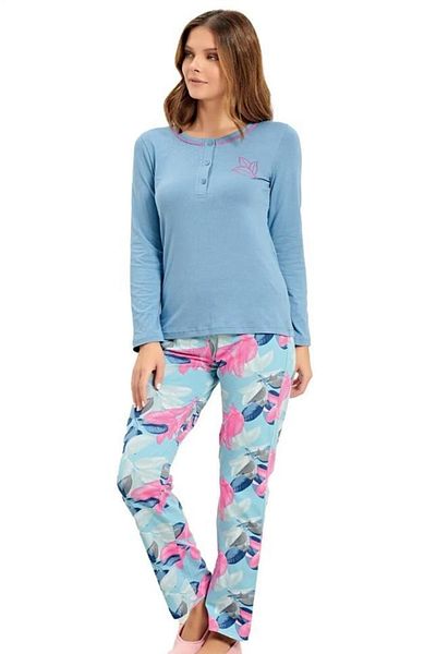 Alperi 79-466 Set pijama cu mânecă lungă pentru femei