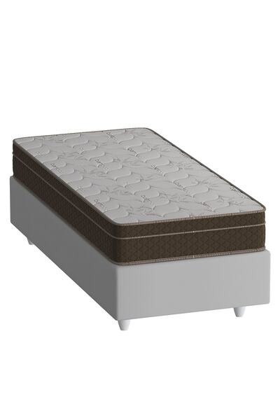 Mobpazar Flora Full Ortopedik Lux Bamboo Yaylı Yaylı Yatak, Ölçü Seçenekli