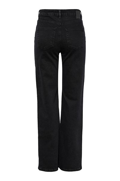 PIECES Jeans - Schwarz - Wide Leg