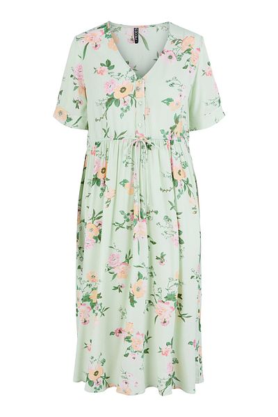 PIECES Kleid - Ecru - A-Linie