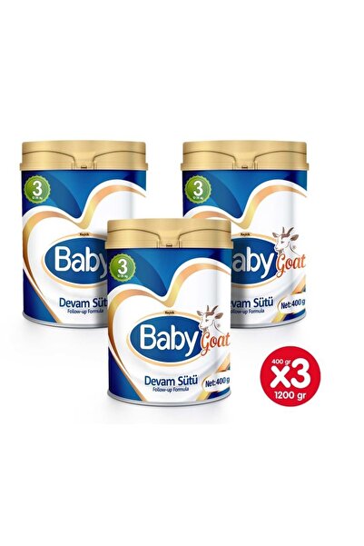 Baby Goat 3 Keçi Sütü Maması 400gr 3 Adet