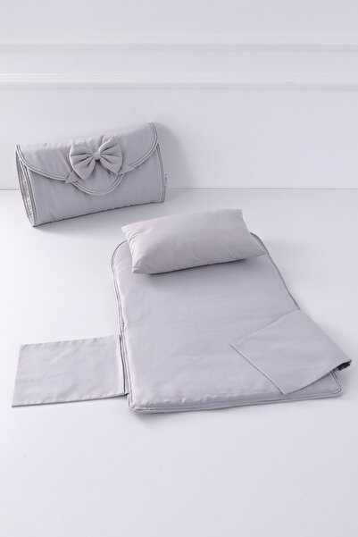 Umaybebek Alt Açma Minderi - Çantalı - Gri