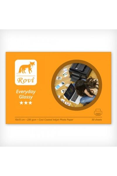 Canon Rovi Everyday Parlak Fotoğraf Kağıdı 200gsm 50yp 10x15
