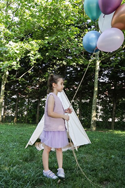 Ninna Kids Multi Muslin Baby & Kids Vest - Lilac