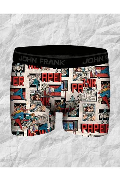 John Frank Ψηφιακές ανδρικές χαρτιά μπόξερ