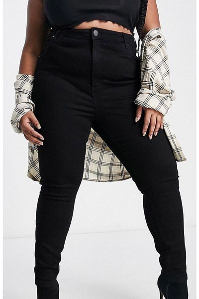 sinembutik Black Skinny Lycra Large Size Jeans