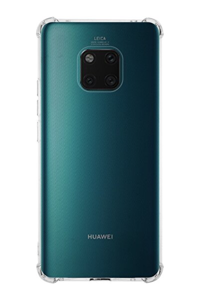 CaseWorld Huawei Mate 20 Pro Uyumlu Kapak Köşe Korumalı Airbag Antishock Sili...