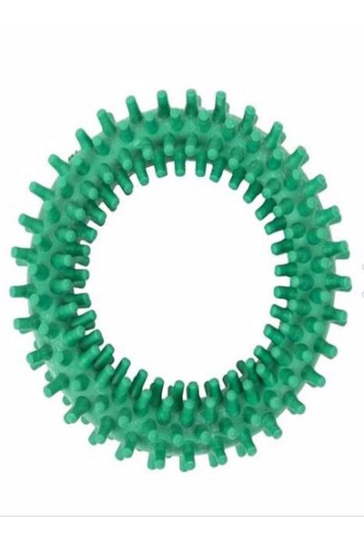 TUĞRA PET MARKET Cat Dog Teeth Cleaner Scratcher Circle Toy Biting Chew Ball Toy 1pc
