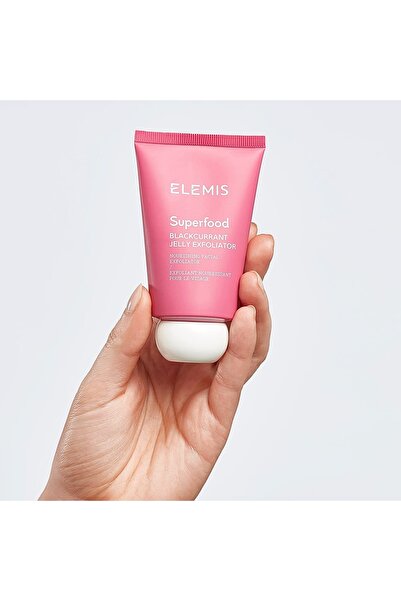 Elemis Superfood Blackcurrant Jelly Exfoliator Peeling-arındırıcı, Nemlendirici Granüllü Yüz Peelingi 50 Ml