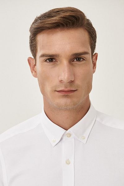 AC&Co / Altınyıldız Classics Hemd - Weiß - Regular Fit