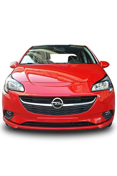 HYM TUNİNG Opel Corsa E Ön Tampon Eki Sport Model Boyasız Abs Plastik Uyumlu