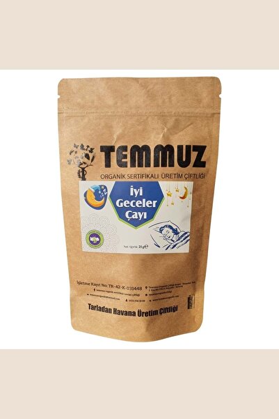 TEMMUZ ORGANİK Iyi Geceler Çayı 25 Gr