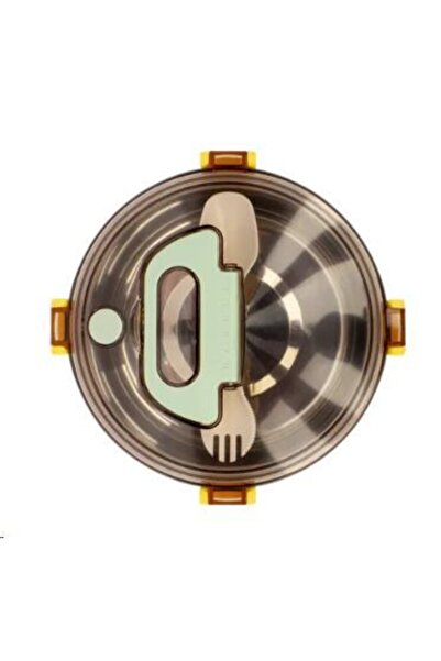 Vagonlife 304 Stainless Steel 2-Layer Leak-Proof Food Lunch Box Green Xc-397