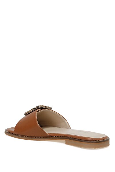 Polaris 321264z 3fx Светлокафяви дамски равни чехли