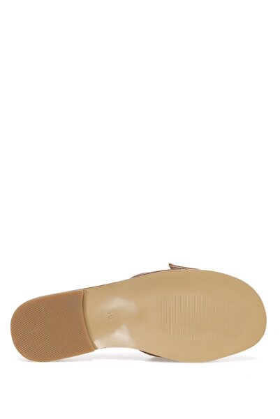 Polaris 321264z 3fx Светлокафяви дамски равни чехли