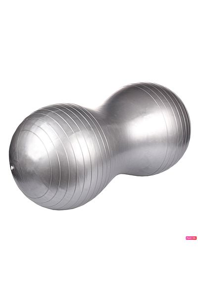 AVESSA 90x45 cm Peanut-Shaped Pilates Ball Balance Exercise Ball Oval Yoga Ball