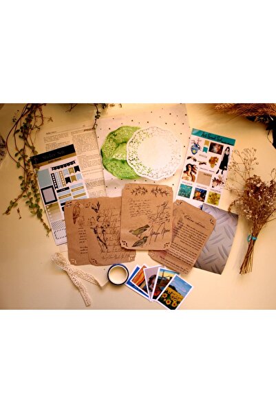 baddin aksesuar مجموعة Penpal - مجلة رصاصة ذات طابع فني ومجموعة ورقية لكتابة ...