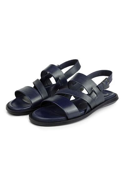 Ducavelli Roma Echtleder-Herrensandalen, Echtleder-Sandalen, orthopädische Sohlensandalen, leichtes Leder