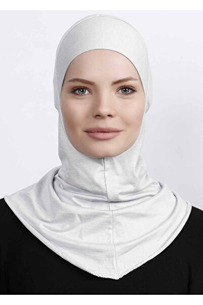 Ecardin Large Hijab Bonnet - Practical Lycra Hijab with Neck Collar Women's R...