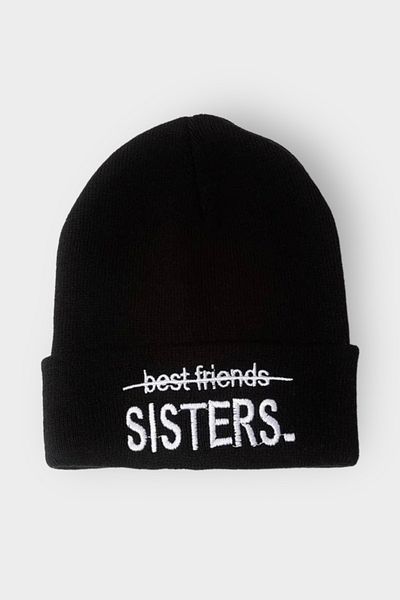EFBUTİK Fold Bff Sister Beret