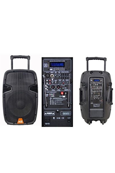 ACE Audıo Paq-15ab 300 Watt Taşınabilir Şarjlı Amfi