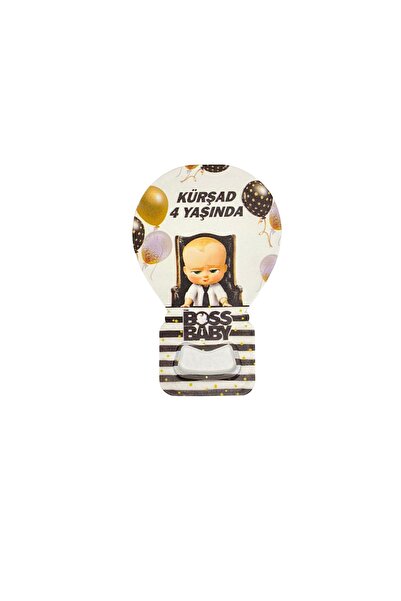 Genel Markalar 20 Adet Balon Açacak Magnet Patron Bebek