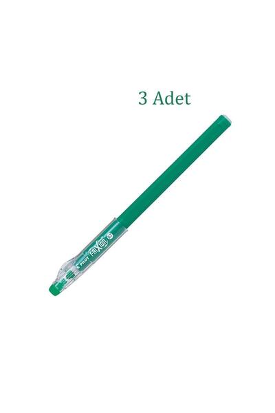 Pilot Frixion Ball Stick Roller Silinebilir Jel Kalem 0.7 Mm Yeşil F18-g 3 Adet