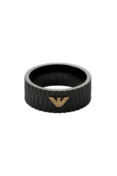 Armani on sale black ring