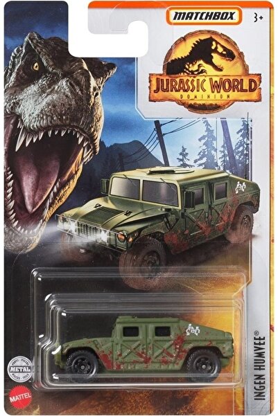 Matchbox Jurassic World Tekli Araçlar Fmw90 Hbh13 Ingen Humvee