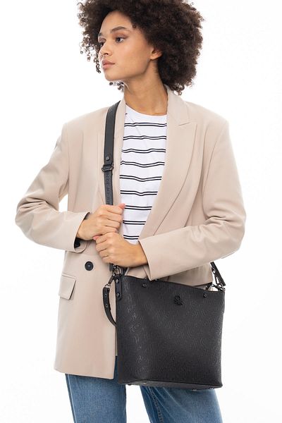 United Colors of Benetton Benetton Women's Shoulder Bag Black Bnt1052