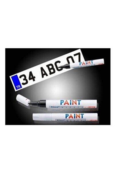 PAINT Black Plate Writing Pen 1 Piece