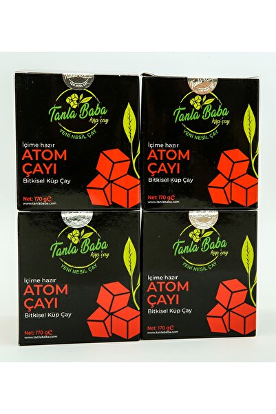 TanlaBaba Atom Çayı 170gr Doğal Bitkisel Çay Glutensiz Vegan 4'lü Paket Atom ...