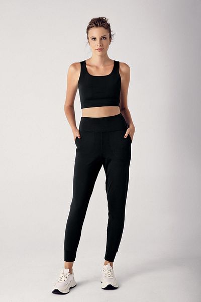 Artış Γυναικείο ψηλόμεσο τσεπάκι Jogger Sweatpants E01