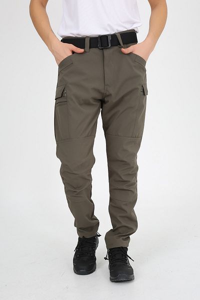 monel Παντελόνι εξωτερικού χώρου Χακί Ultra Lycra Relax Outdoor Khaki Water Repellent Ripstop Tactical Παντελόνι