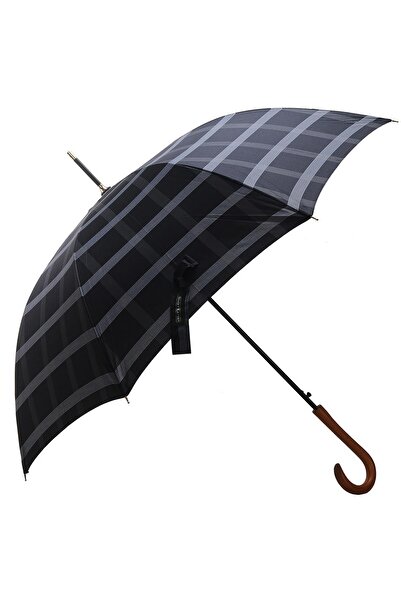 louisiana polo Snotline Lüx Baston Şemsiye Ekose Antrasit