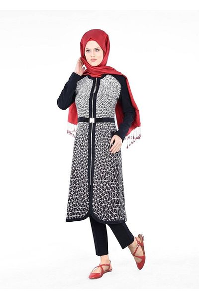 TRENDTESETTÜR Meriva T 1741 Hijab Trench