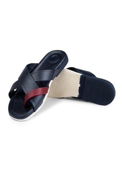 Ducavelli Estate ανδρικές παντόφλες από γνήσιο δέρμα, παντόφλες από γνήσιο δέρμα, παντόφλες ορθοπεδικής σόλας, παντόφλες σόλα από καουτσούκ